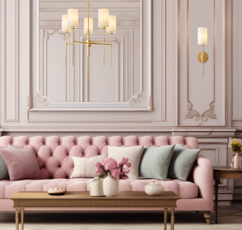 żyrandol W STYLU HAMPTON